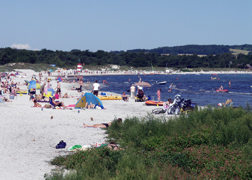 Am Balka Strand auf Bornholm